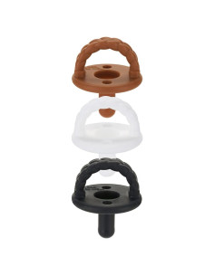 Chupetes de Silicona Itzy Ritzy Set de 3 para Recién Nacidos