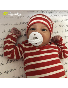 Chupetes de Silicona Itzy Ritzy Set de 3 para Recién Nacidos 2