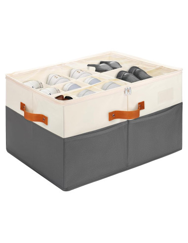 Organizador de Zapatos OAMCEG Plegable para Closet 16 Pares