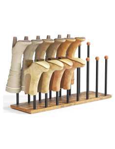 Organizador de zapatos Pickpiff para 8 pares con base de madera