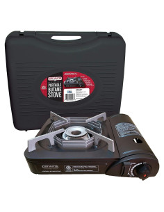 Estufa de Camping Chef Master 90027 Butano 7,650 BTU Portátil