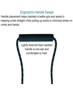 Ayuda para Poner Calcetines Norco - Uso con Una o Dos Manos 2