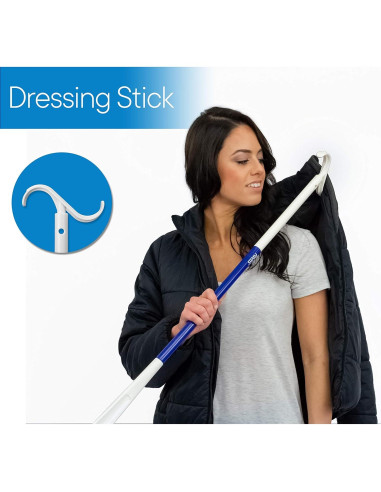 Bastón de Vestir Extra Largo RMS 90 cm y Cucharón de Zapatos
