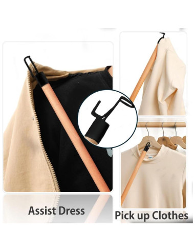 Palo de Vestir para Ancianos King Mills 71 cm 2PK