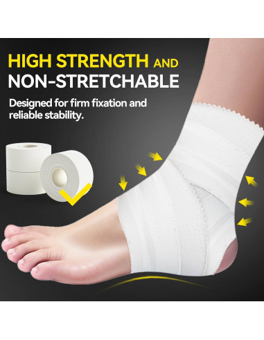 Cinta Atlética Dimora Blanca 4 Rollos 3.81 cm x 13.72 m