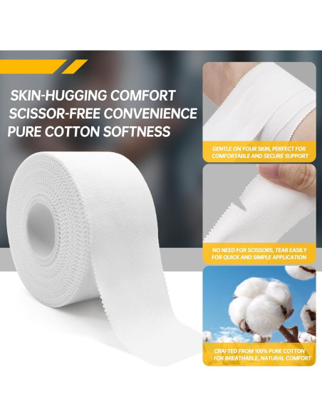 Cinta Atlética Dimora Blanca 4 Rollos 3.81 cm x 13.72 m