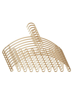 Perchas de Metal Dorado VWV - 10 Piezas Multifuncionales