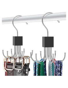 4 Perchas Rotativas Scartink para Top de Tanque y Cinturón