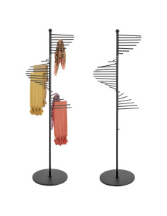 Soporte para exhibición de bufandas TTeralmon 1.7m Negro