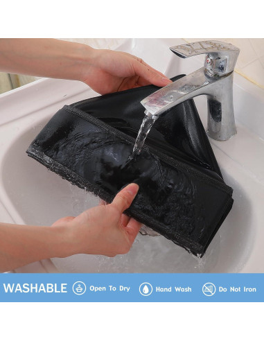 Organizador de Cajones Plegable Boudar 24 Celdas Negro 32x32x10cm