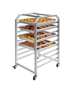 Carro de Panaderia Comercial RCZSCBK 9 Niveles 41x46x91cm