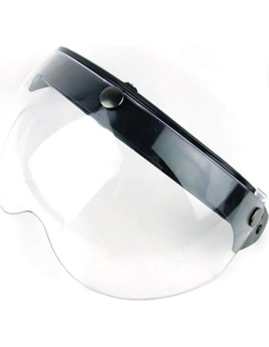 Casco Abierto WANCAR Estilo Piloto Retro con Visera Universal