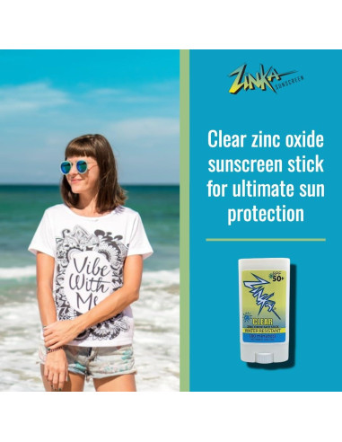 Bastón Protector Solar Zinka SPF 50 Óxido de Zinc 13.88 g