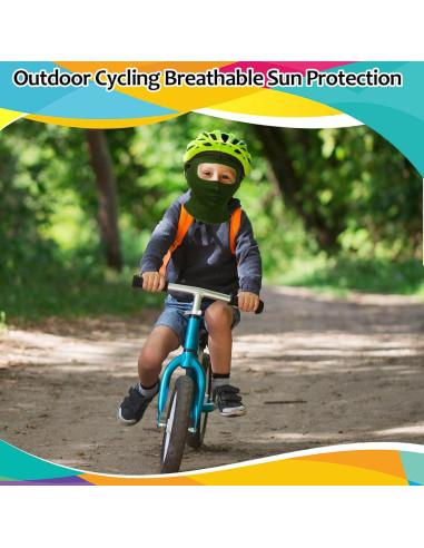 6 Balaclavas Niños Protección Solar UPF50+ Transpirables