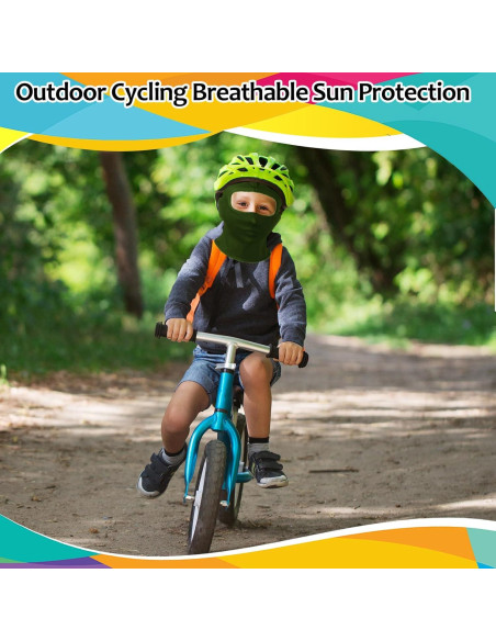 6 Balaclavas Niños Protección Solar UPF50+ Transpirables