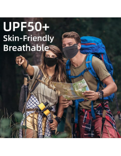 Mascarilla Deportiva UV KZ009 Transpirable Ajustable Unisex 2