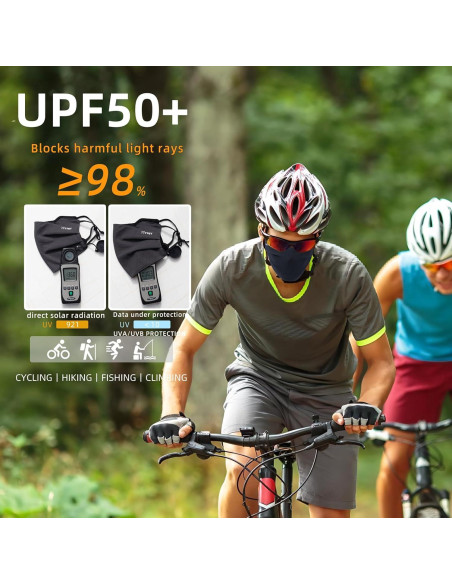 Mascarilla Deportiva UV KZ009 Transpirable Ajustable Unisex