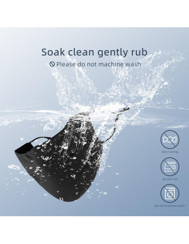 Mascarilla Deportiva UV KZ009 Transpirable Ajustable Unisex