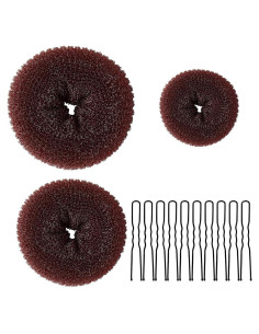 Fabricante de Donut Bun para Cabello Much Hotter - 3 Piezas