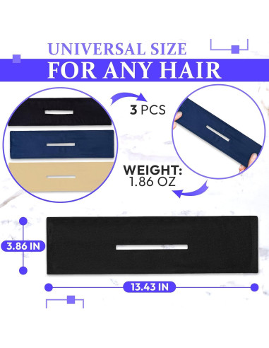 3 Piezas Creador de Moños Deft para Cabello - Accesorios Elegantes