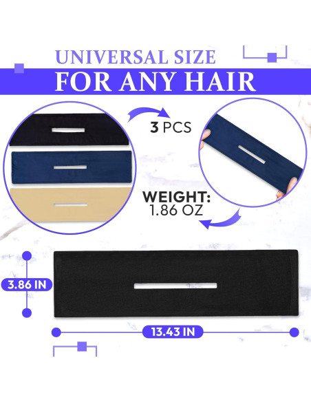 3 Piezas Creador de Moños Deft para Cabello - Accesorios Elegantes