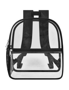 Mochila Transparente USPECLARE 30x28x15 cm Aprobada para Eventos 2
