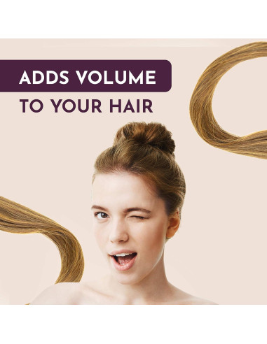 Extensión de Moño de Cabello Humano Colección de Sue Aurbun