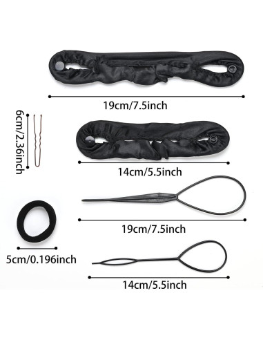 Juego de Moños de Pelo LTHYHJ 31 Piezas Accesorios Estilo