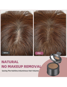 Creador de Sombra de Línea Capilar Genérico Marrón Oscuro 36g 2