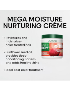 Crema Hidratante Mega Nature's Therapy L'Oreal 453.6 g 2