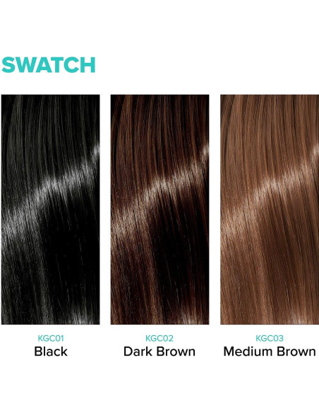 Kiss Retoque Rápido Tinte para Cabello Gris Barra Húmeda 2 Unidades Negro Kiss Retoque Rápido Tinte para Cabello Gris Barra Húmeda 2 Unidades Negro