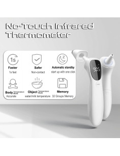 Termómetro Digital Infrarrojo XinTk para Adultos y Niños 2