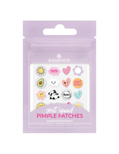 Parche para Granos Essence Spot Squad - Hidrocoloide Vegano 6.9x10.5cm