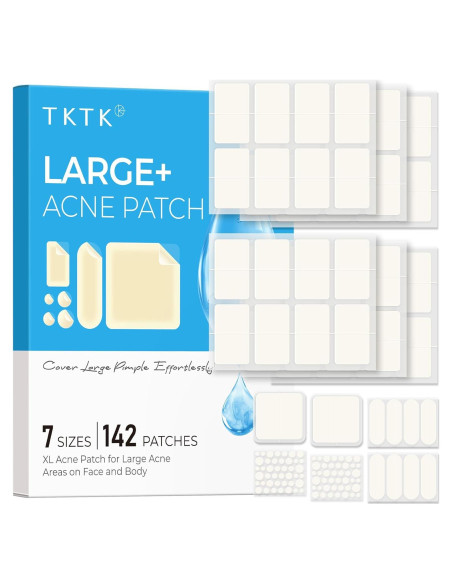 Parche Hidrocoloide para Acné TKTK - 142 Parches en 7 Tamaños Parche Hidrocoloide para Acné TKTK - 142 Parches en 7 Tamaños