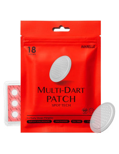 Parches Microneedle Avarelle Spot Tech para Acné 18 CT