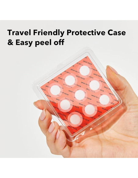 Parches Microneedle Avarelle Spot Tech para Acné 18 CT