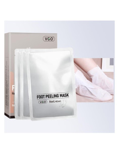 Mascarilla Exfoliante para Pies VGO - 3 Pares, 15 Minutos