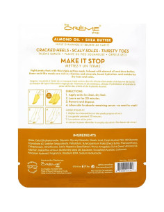 Máscara Hidratante para Pies The Crme Shop con Karité y Almendra 2