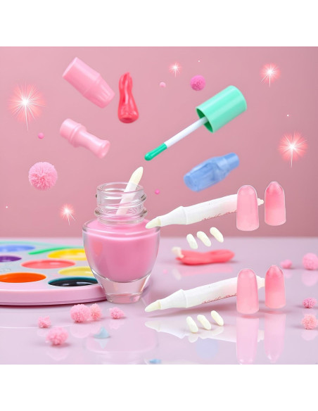 2 Piezas Lápiz Corrector de Esmalte Rosa YuanHolumid