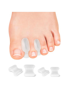 Separadores de dedos de gel Samaya Home - 12 unidades, alivio juanetes