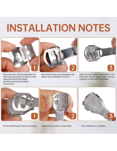 Juego de Lima y Raspador de Callos AEJMYS - 30 Cuchillas