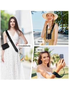 Funda Correa Clip and Go Incolumitas con Billetera Negra 2