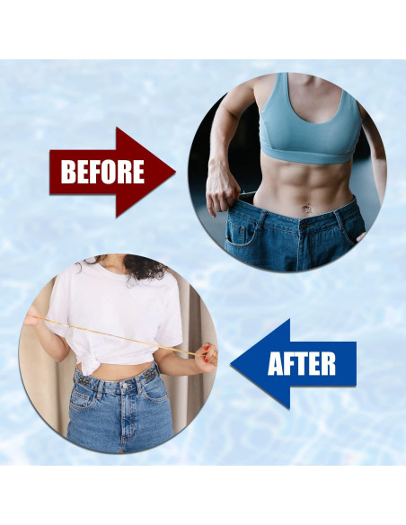 6 Pairs Botones Ajustables para Jeans SAVITA - Gris Oscuro