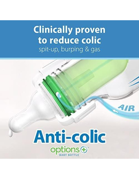 Biberón Anti-Cólico Dr. Brown's Natural Flow 4 oz 4 unidades