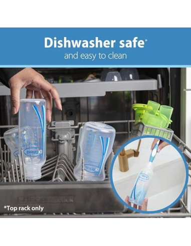 Biberón Anti-Cólico Dr. Brown's Natural Flow 4 oz 4 unidades