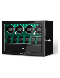 Winder de Reloj DUKWIN para 4 Relojes Automáticos Verde