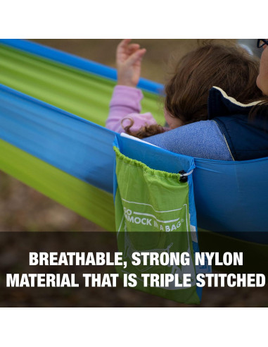 Hamaca Bliss BH-406XLS-N-MM con red y correas ajustables