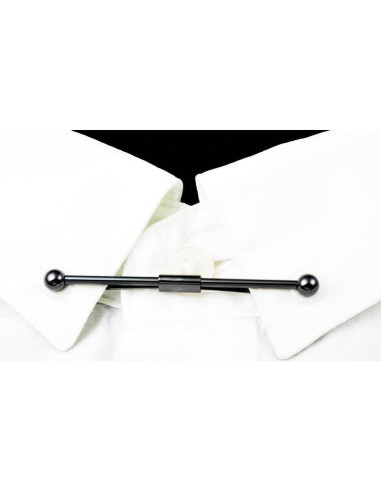 Clip de Corbata BFLCTTBD 3 Piezas Metal Oro Plata Negro