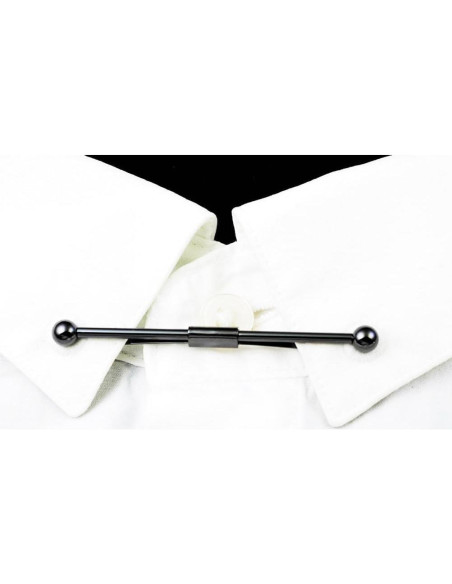 Clip de Corbata BFLCTTBD 3 Piezas Metal Oro Plata Negro