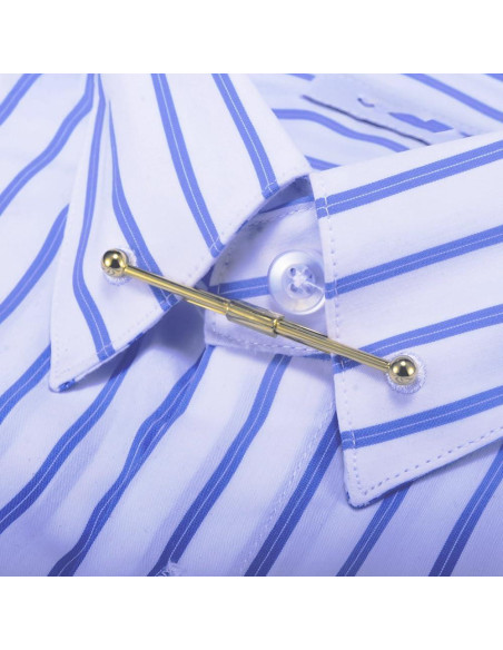 Clip de Corbata BFLCTTBD 3 Piezas Metal Oro Plata Negro